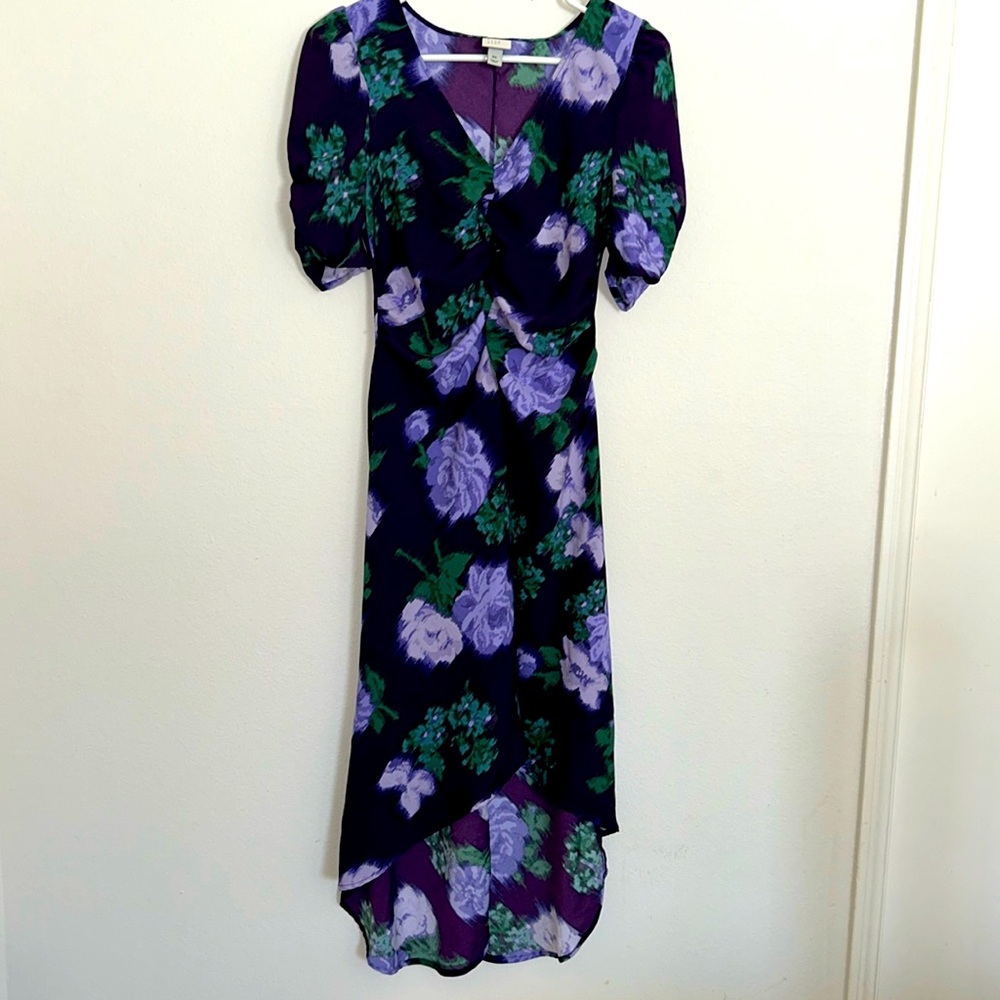 A New Day Women’s Crepe Short Sleeve Midi Dress